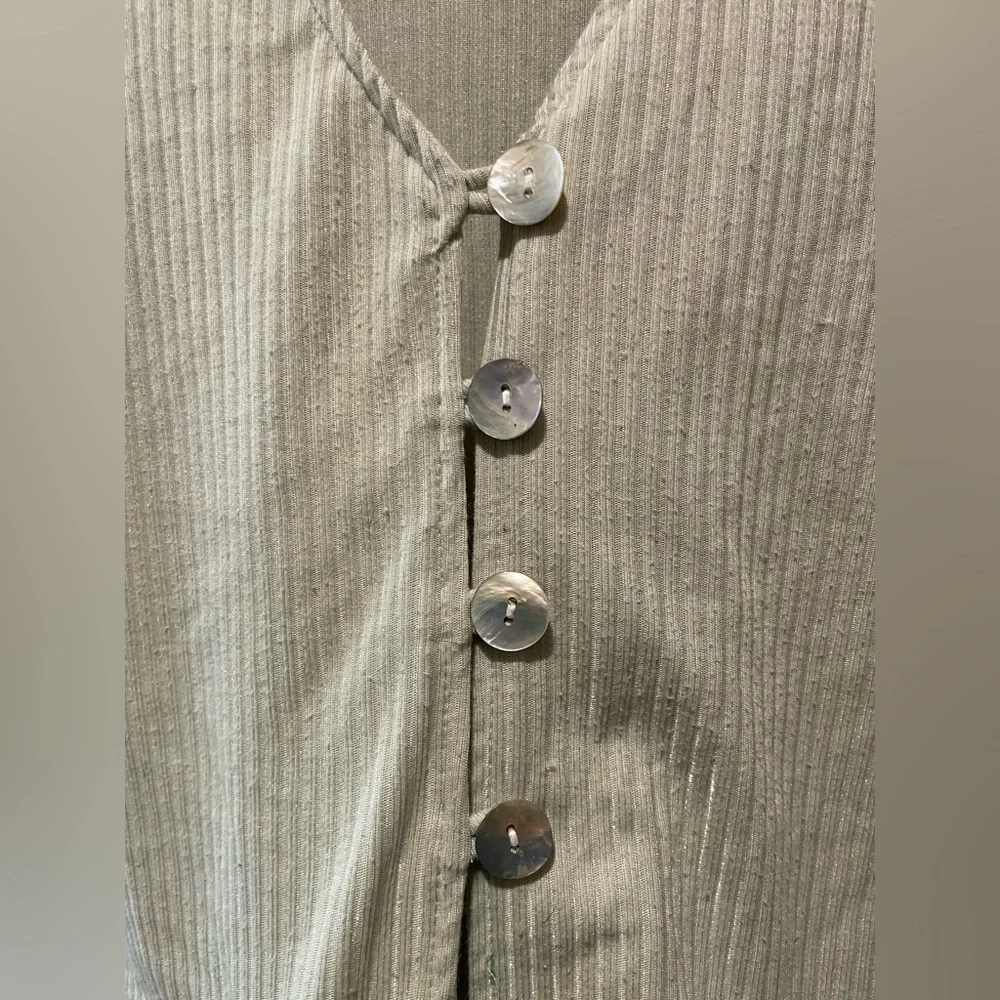 Green Ribbed Jacket - Picture 2 of 5